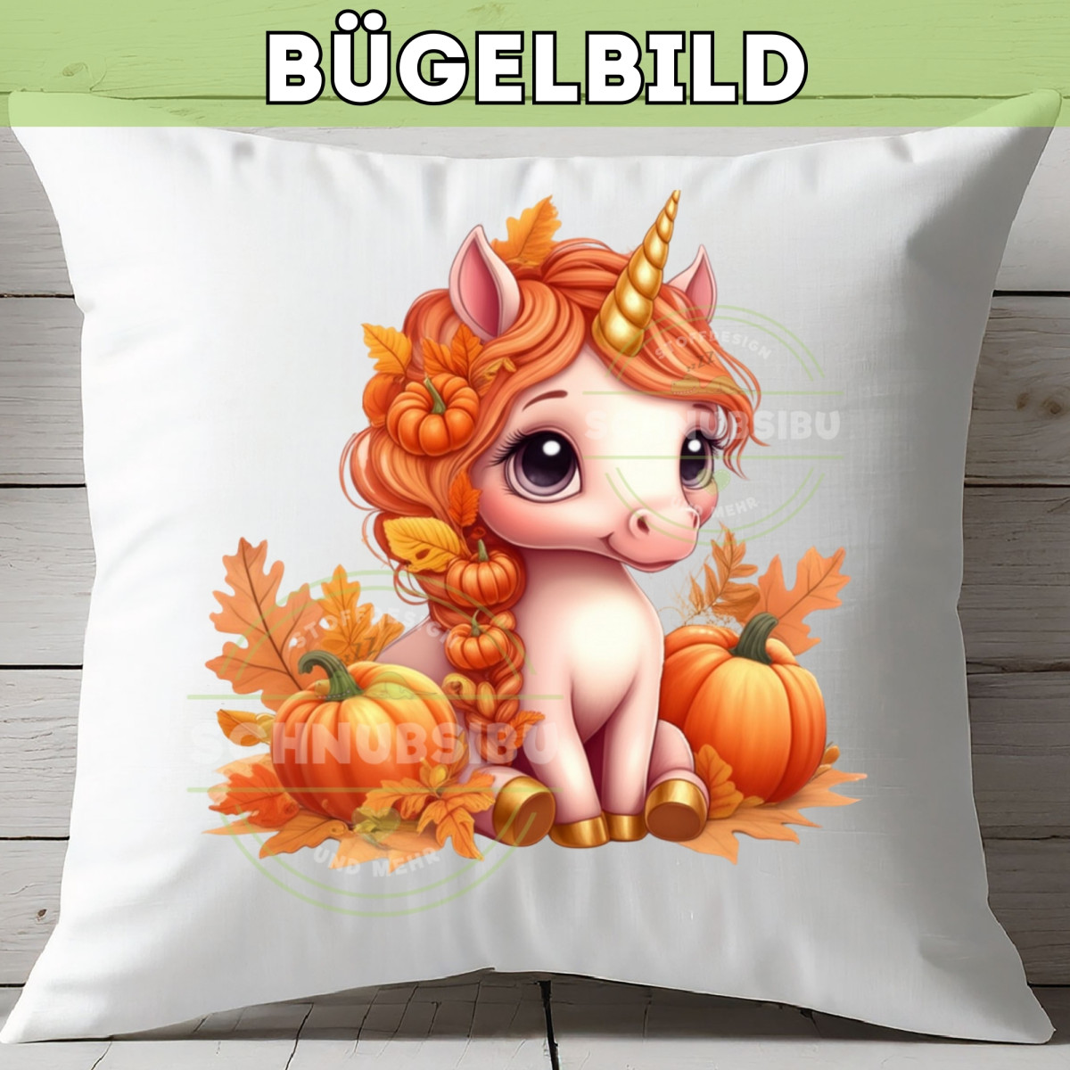 Bügelbild Halloween/Herbst VB